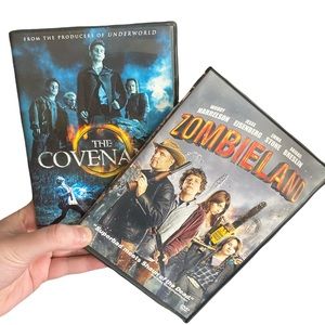 2 DVDs -The Covenant & Zombieland